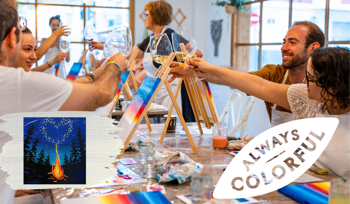 Paint and Sip Wooden Nickel Silverton